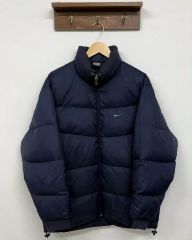 NIKE ダウンジャケット L リバーシブル 刺繍ロゴ Y2K 00s ヌプシ