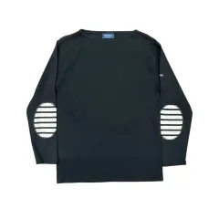 SAINT JAMES ボンボン エルボーパッチ スウェットシャツ sのサムネイル