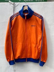 2004年製 adidas トラックジャケット オレンジ×ブルー XLサイズ - メルカリ