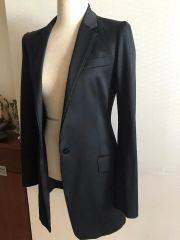 MaxMara（マックスマーラ）白タグ シルク混 テーラードジャケット 36