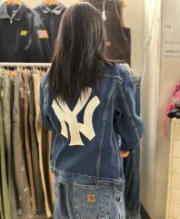 希少】MISBHV 短丈 刺繍モノグラム デニムジャケット archive - メルカリ