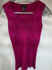 Club Monaco クラブモナコ シルク カシミア ノースリーブ Mのサムネイル
