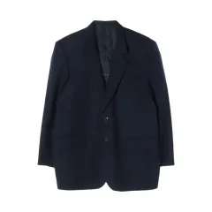 バルマン (MEN - L) カシミア ウール 100% トゥ ボタン ブレーザーのサムネイル