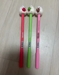 Molang フィギュア キャラクター ゲルインクボールペン 3本 まとめ