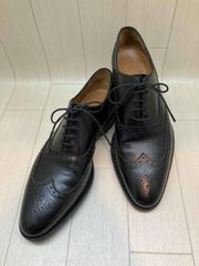 美品】シェットランドフォックス 8 ケンジントン 黒 - メルカリ