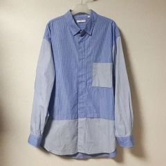 ☆激レア☆ chah chah チャウチャウ シャツ パジャマ 青 Mサイズ 