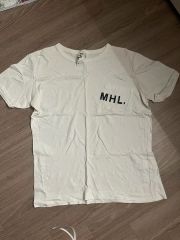 MM6 ホワイト Tシャツ バックプリント - メルカリ