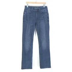 Calvin Klein カルバン・クライン レディース ストレッチ ウォッシュ デニムパンツ インディゴデニム (HU41196)