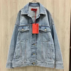 RED CARD/Gジャン（デニムジャケット）/x23区／オーバーサイズデニムジャケット／ブルー　青　23区 レッドカード　32  XS  ※タグ付き