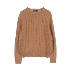 洗えるコットンニット　ラルフローレン　ケーブルニット 定価2.97万円 洗えるコットンニット ラルフローレン ケーブルニット 定価2.97万円