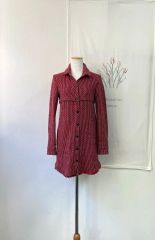 【極美品】Maje マージュ ツイードワンピース XS ピンク タグ付 maje(マージュ) ピンクツイードワンピース 34 XSサイズ 半袖 - メルカリ