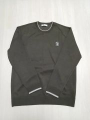 美品】ブルネロクチネリ ウール×カシミア ニットパーカー フード取外し 