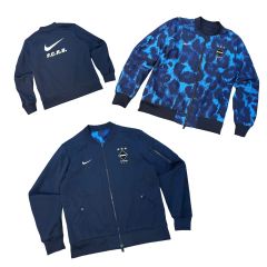 NIKE F.C.R.B. ダウンジャケット ネイビー M - メルカリ