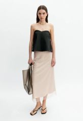 NKNIT】dot wrap skirt ベージュ ンニット - メルカリ