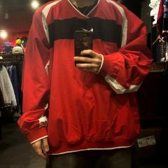 NIKE TEAM ピステ ウィンドブレーカー レッド ブラック L - メルカリ
