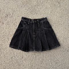 鶴*-様 alexander wang デニム スカート パンツ 黒 鶴*-様 alexander wang デニム スカート パンツ 黒 - メルカリ