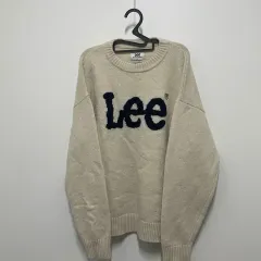 Lee リー ロゴ ニット アイボリー セーターのサムネイル