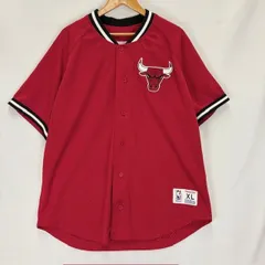Mitchell&Ness NBA CHICAGO BULLS プロメッシュ ボタンフロント ジャージ サイズXL ボタン破損 08050504 871のサムネイル