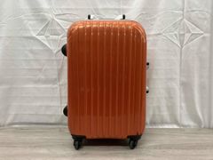 キャリーケース スーツケース　オレンジ　Advance M 中型 鍵　ハンガー Advance キャリーケース スーツケース オレンジ M 中型 鍵 ハンガー