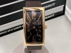 TISSOT バナナウォッチ ブラック文字盤 - メルカリ