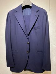 ロロピアーナ Loropiana タスマニアウール 44 ネイビージャケット