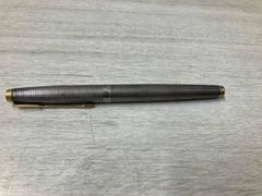 パーカー75 初期型 63 シルバー 万年筆 14Kニブ - メルカリ