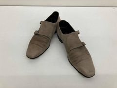 FERRANTE フェランテ ローファー ダブルモンク スエード 6 1/2 - メルカリ