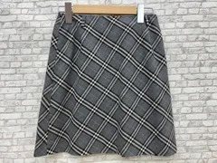 BURBERRY BLUE LABEL バーバリー ブルーレーベル  ノバチェックスカート サイズ36 グレー