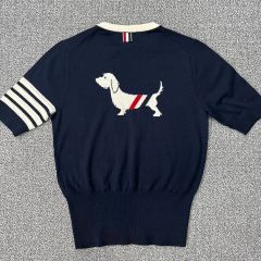 THOM BROWNE ヘクター半袖ポロシャツ　サイズ2 トムブラウン THOM BROWNE ヘクター半袖ポロシャツ サイズ2 トムブラウン - メルカリ