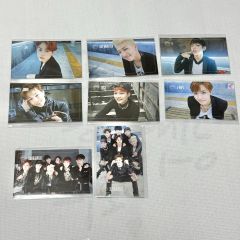 BTS ALL 両面ましかくフォト•両面ホログラムフォトカード•ステッカー