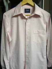 (新品) ドレイクス Oxford（オックスフォード) シャツ ピンク 15 75のサムネイル
