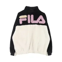 FILA (MEN - L) ポリ ビックロゴ フリース ジップアップ ジャケットのサムネイル