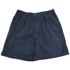 Polo by Ralph Lauren ポロ ラルフローレン TYLER SHORT 2タック チノショートパンツ ポロチノ ネイビー(メンズ W36)中古 古着 Y0386
