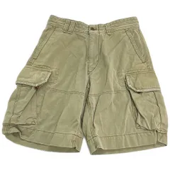 Polo by Ralph Lauren ポロ ラルフローレン カーゴチノショートパンツ ポロチノ カーキ(メンズ W33)中古 古着 Y0395