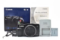 Canon PowerShot SX710 HS ブラック 元箱 /3087 動作OK 返金保証