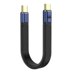 MoKo 短い USB-C変換ケーブル TypeC OTGアダプター USB4.0 240W PD急速充電 40Gbps高速データ転送 TPE製 フラッシュメモリー/カードリーダ/イヤホンなどOTG機能対応 8K/60Hz映像出力 iPhone17e ...
