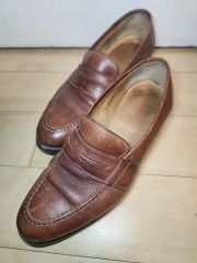 Crockett＆Jones ローファー ブラウンスエード 6 1/2 E - メルカリ