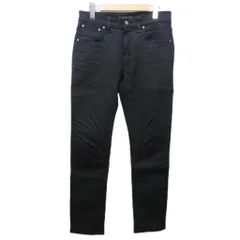 ヌーディージーンズ nudie jeans 美品 Lean Dean デニムパンツ ジーンズ スリムテーパード ストレッチ W29 黒 ブラック 1008552 0329