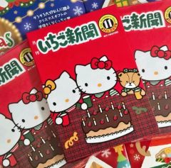 激レア♡サンリオ♡ハローキティ 海外限定 いちご 新聞 レターセット