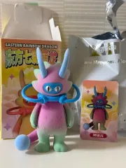 ポップマート MONSTER's 東方七彩盟龍 アートトイ フィギュア