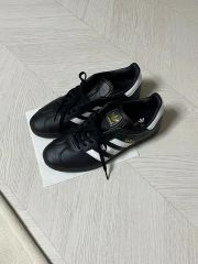 新品未使用 95年製 adidas GAZELLE ガゼル 黒白 26 - メルカリ