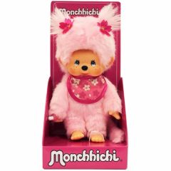 Monchhichi さくらシリーズぬいぐるみ 40cm Lサイズ ピンク色 Monchhichi さくらシリーズぬいぐるみ 40cm Lサイズ ピンク色 - メルカリ