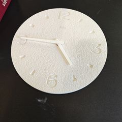 CARVED Lemnos 掛時計 ホワイト 直径約30cm 寺田尚樹 - メルカリ