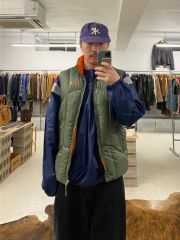 ナナミカxパレス リバーシブルダウンカーディガン palace nanamica