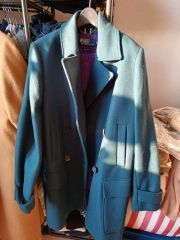 Massimo Dutti チェスターコート キャメル EUR46 - メルカリ