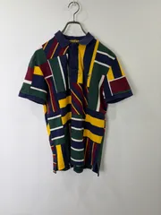 S00828｜RalphLaurenRUGBY｜ラルフローレンラグビー｜半袖シャツ｜マルチカラーmulticolor｜コットン100｜レギュラーカラー｜メンズS｜チェック｜カジュアル｜アメカジ｜Y2K｜90S｜古着｜USA古着｜ヴィンテージ｜今期トレンドのサムネイル