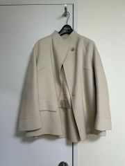 FOXEY カシミア100%Wフェイスジャケット　ショートコート　ショールカラー FOXEY カシミア100%Wフェイスジャケット ショートコート ショール