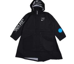 Nike x Off-White ナイロンジャケット ベンチコート Lサイズ - メルカリ