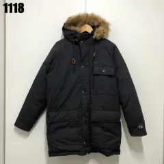 Champion チャンピオン ダックダウンジャケット 黒のサムネイル