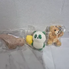 まとめ) かわいいキーホルダー 3種 まとめ売り